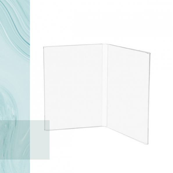 Double Panel Sign Holder Double Panel Sign Holder