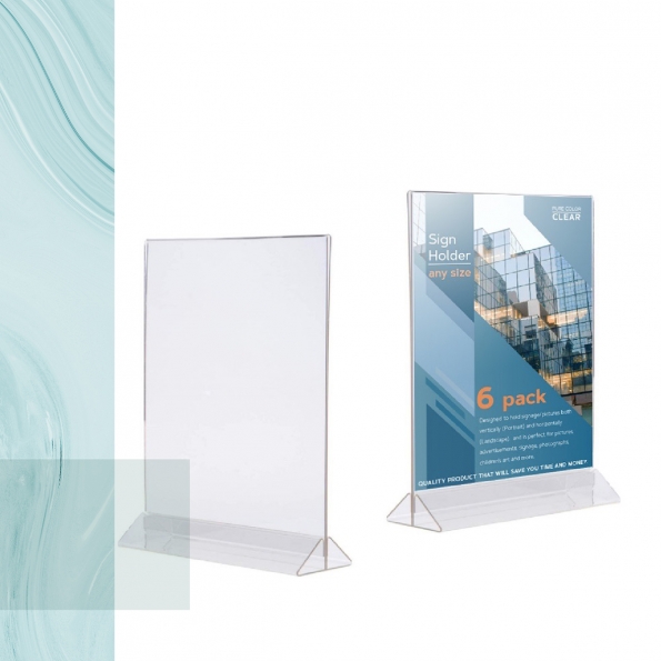 Double Panel Sign Holder Double Panel Sign Holder