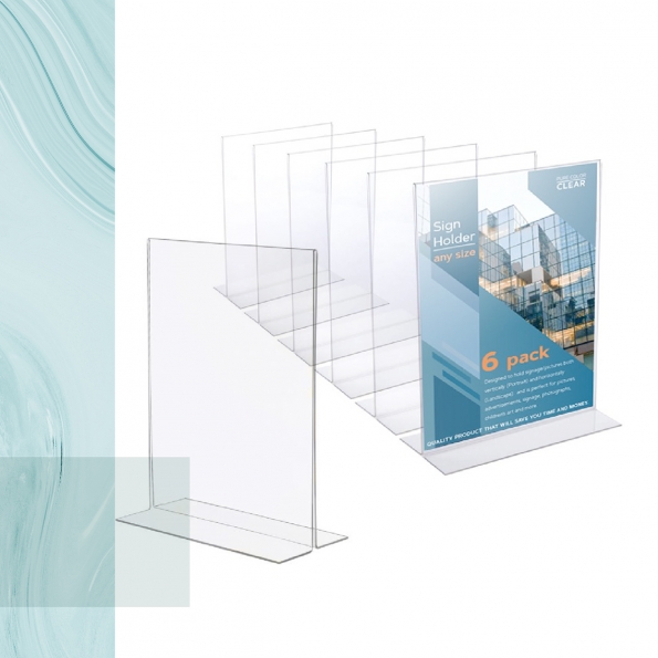 Stand-Up Sign Holder Stand-Up Sign Holder